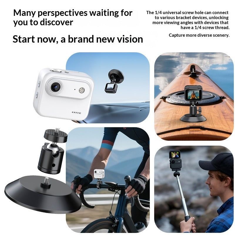 4K HD Action Camera with Chest Mount