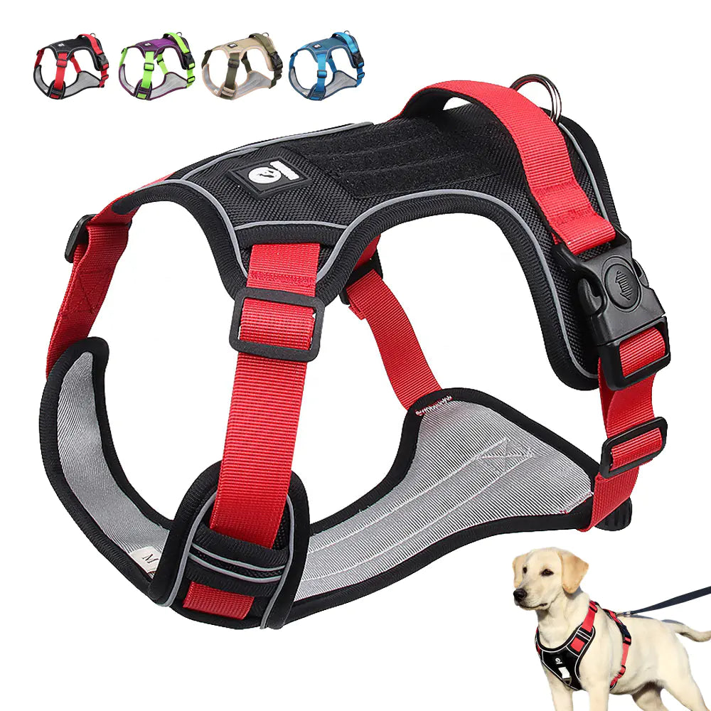 Reflective No Pull Dog Harness with Control Handle