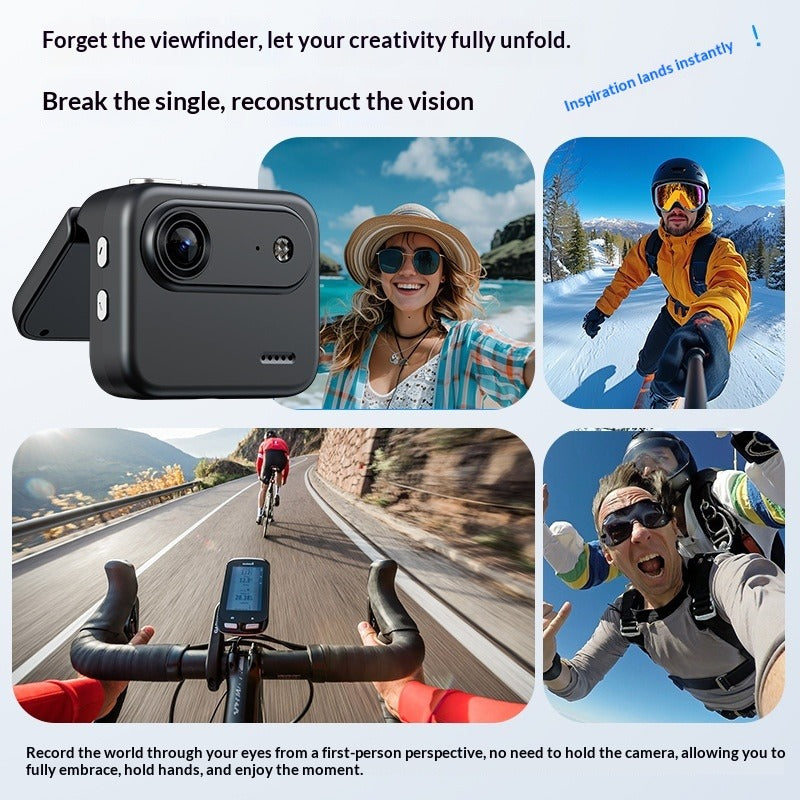 4K HD Action Camera with Chest Mount